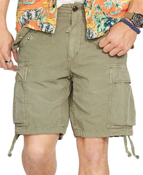 ralph lauren ripstop cargo shorts